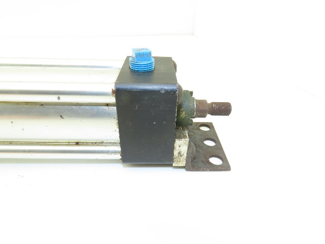 Parker CCB2MAUS14AC Series 2MA Pneumatic Air Cylinder 2" Bore 30" Stroke Foot Mt