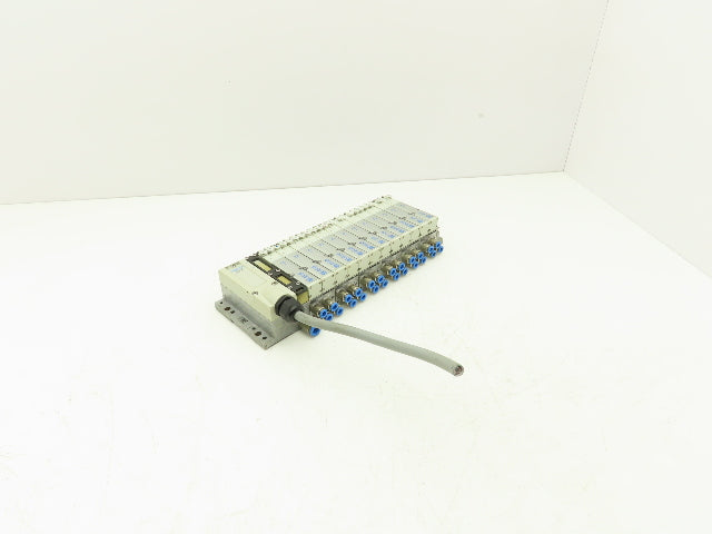 Festo VMPA-KMS2-24-5-PUR 12-Station Solenoid Valve Manifold