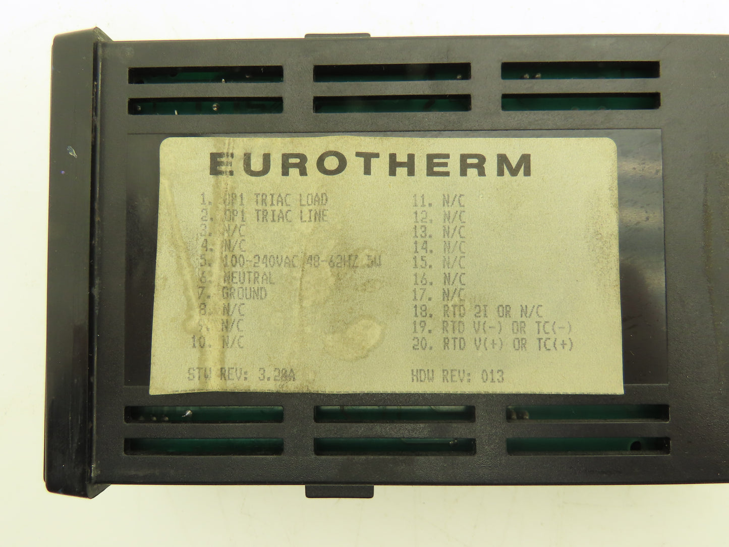 Eurotherm Thermolyne 808/T1/NO/NO/(AJHF100) Digital Temperature Controller