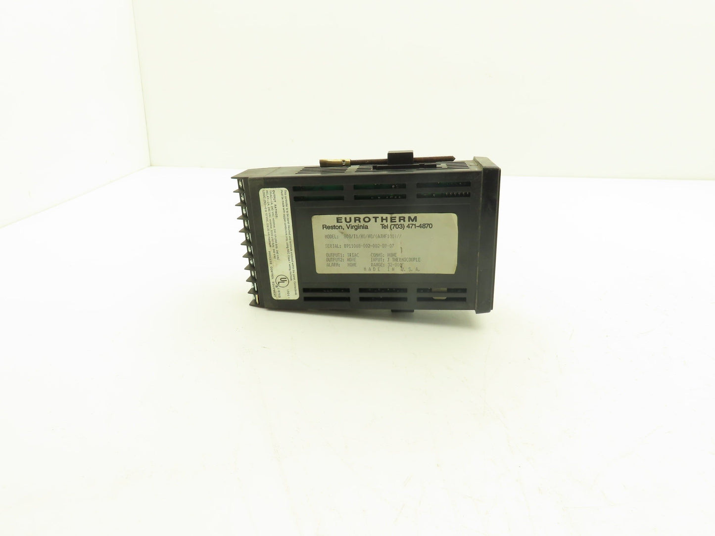 Eurotherm Thermolyne 808/T1/NO/NO/(AJHF100) Digital Temperature Controller