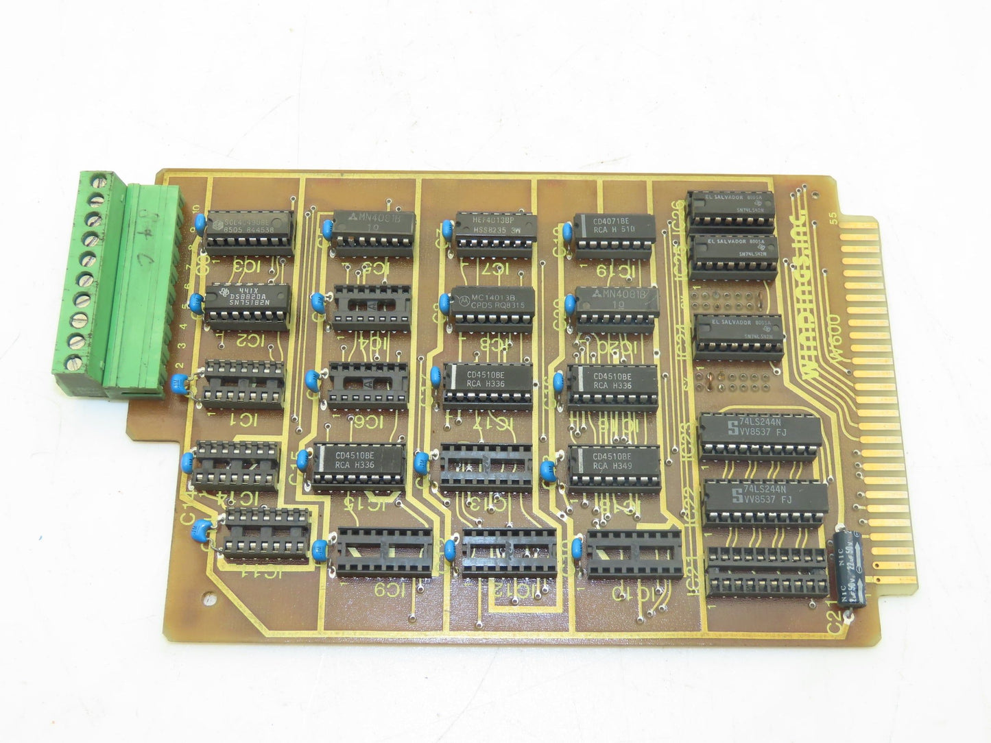 Windings W600 Printed Circuit Board Encoder Card PCB