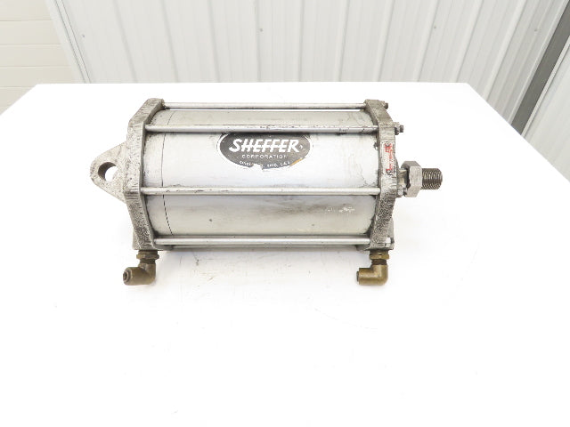 Sheffer 7C20C8.50CR Round Pneumatic Air Cylinder 7" Bore 8.5" Stroke Clevis Mt