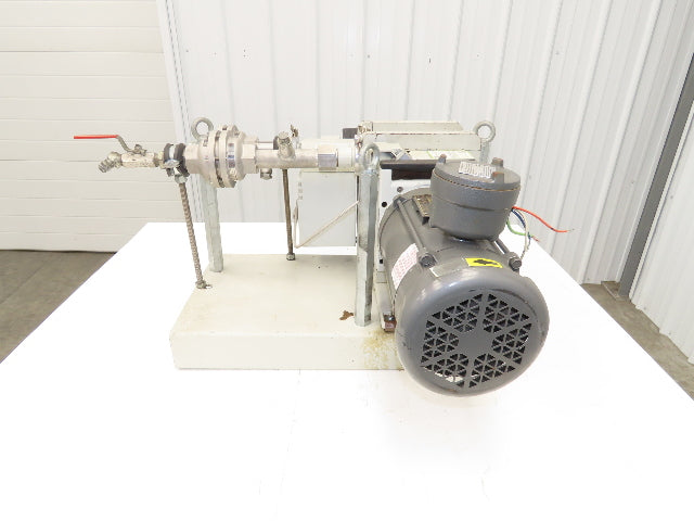 Trivac D16B Leybold 2-Stage Rotary Vane Vacuum Pump 16m³/h 1x10-4mbar 1.5Hp 3Ph