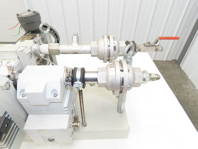 Trivac D16B Leybold 2-Stage Rotary Vane Vacuum Pump 16m³/h 1x10-4mbar 1.5Hp 3Ph