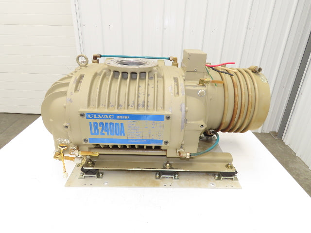 Ulvac LB2400A Roots Blower Vacuum Laser Booster Pump 3980m³/h 10kw 75/150V