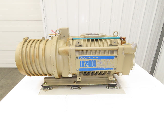 Ulvac LB2400A Roots Blower Vacuum Laser Booster Pump 3980m³/h 10kw 75/150V