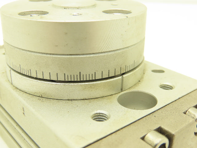 SMC MSQB20RX-F9NL-X65 Pneumatic Rotary Actuator Table Air Cylinder 180° Rotation