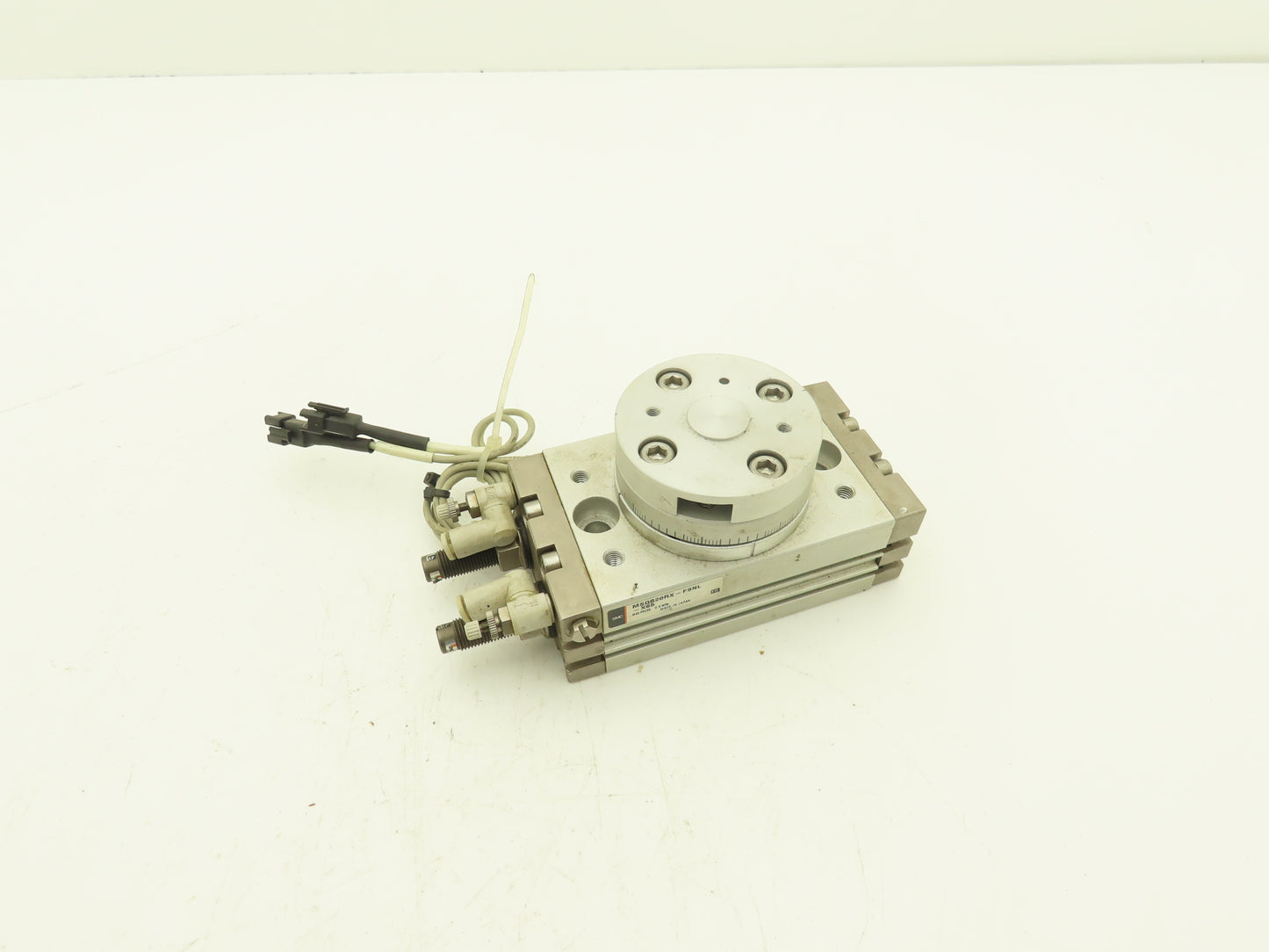 SMC MSQB20RX-F9NL-X65 Pneumatic Rotary Actuator Table Air Cylinder 180° Rotation