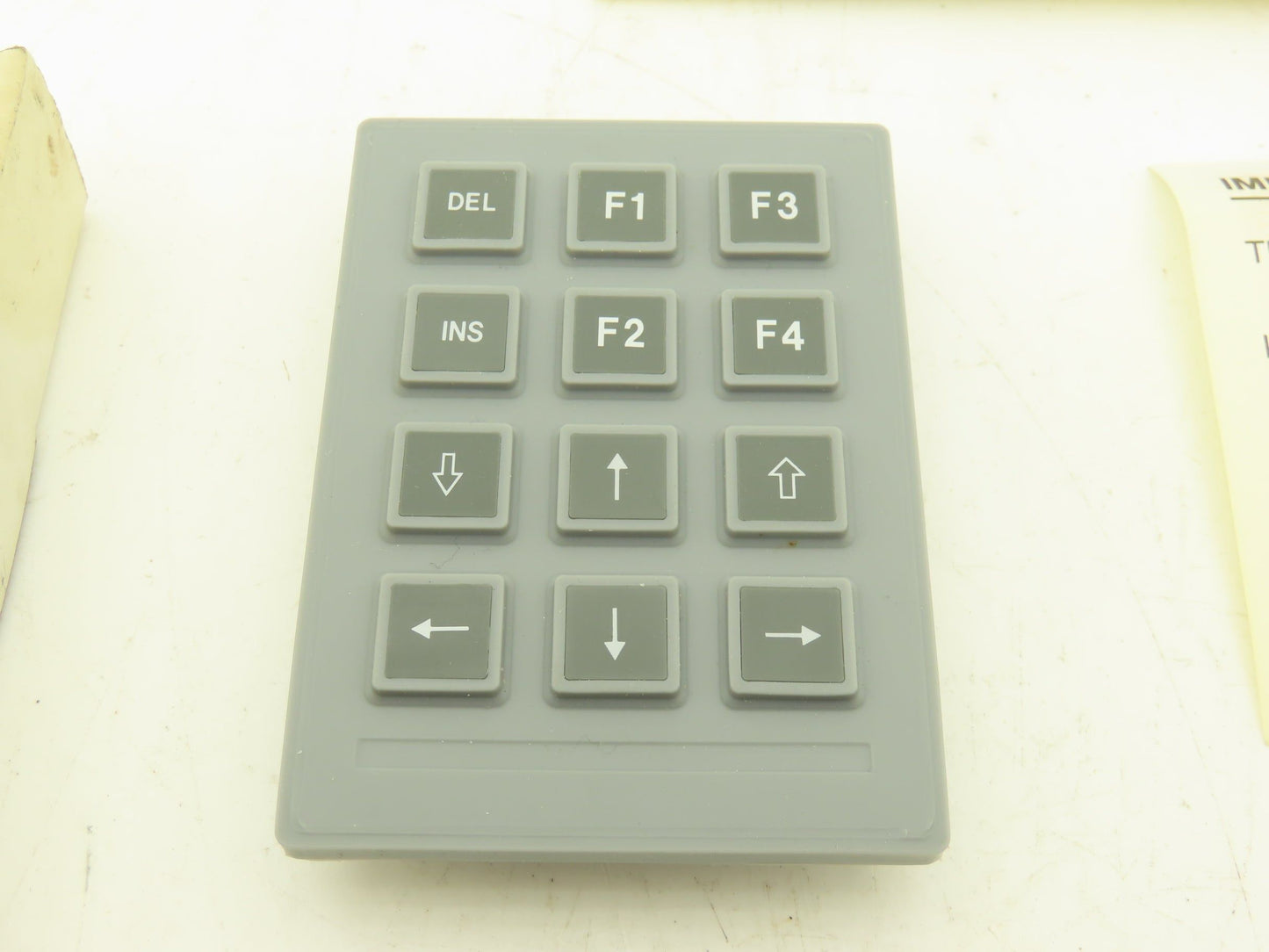 RS Components 198-270 Keypad 12 Button Replaceable Caps