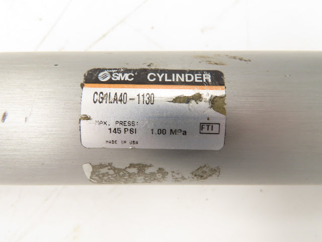 SMC CG1LA40-1130 Pneumatic Air Cylinder 40mm Bore 1130mm Stroke