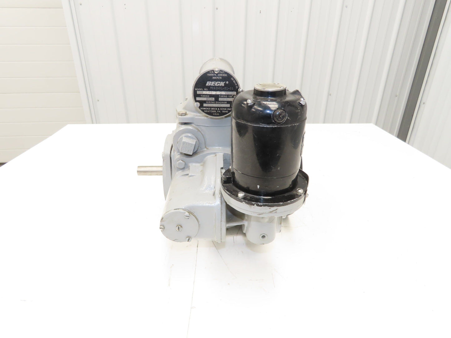 Beck R051176-01-01 Electric Rotary Valve Actuator Damper Drive 330° 3-10 Second