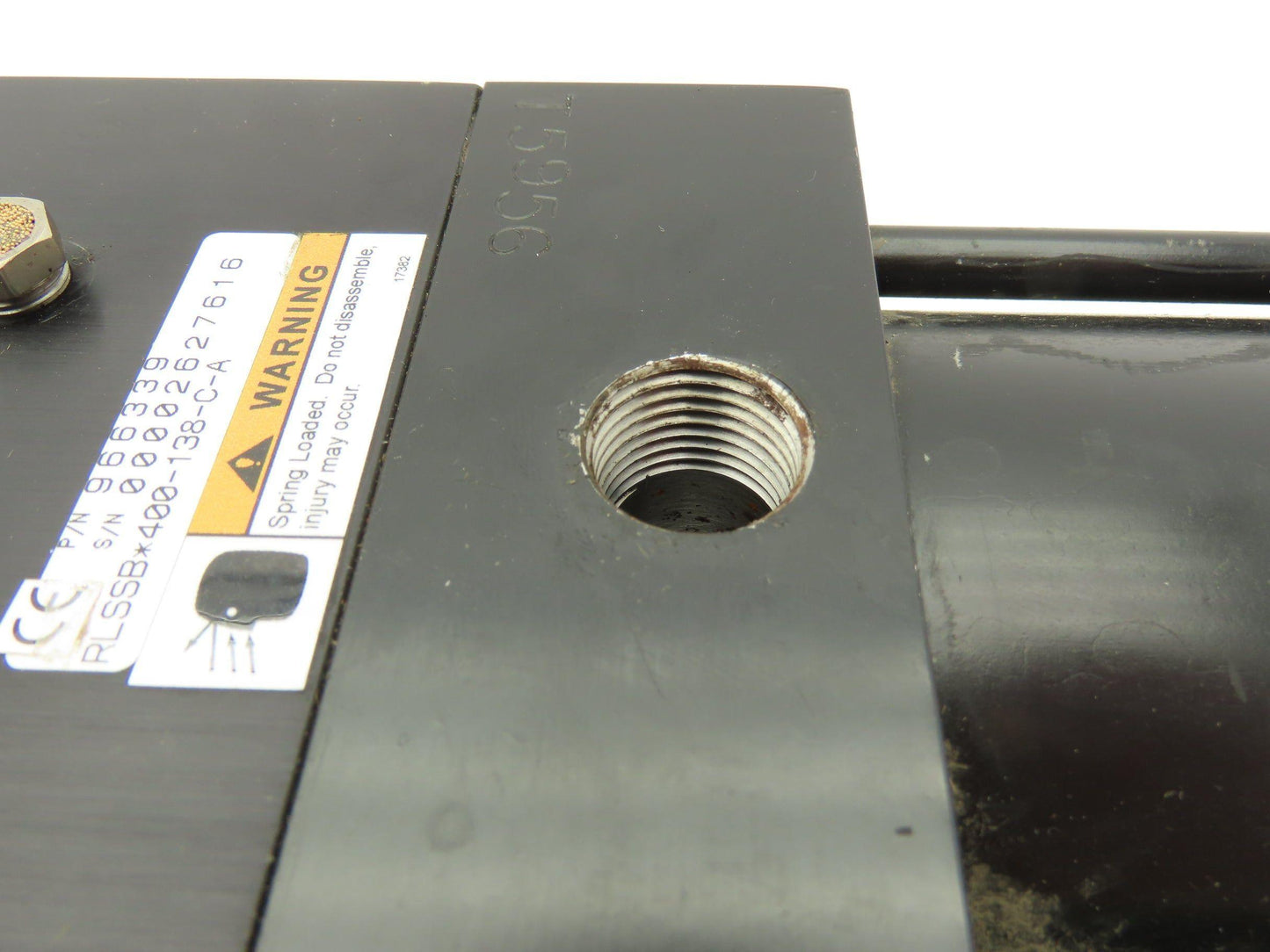 Welker WCY-2020-125 Nexen Rod Lock Pneumatic Air Cylinder 4" Bore 125mm Stroke