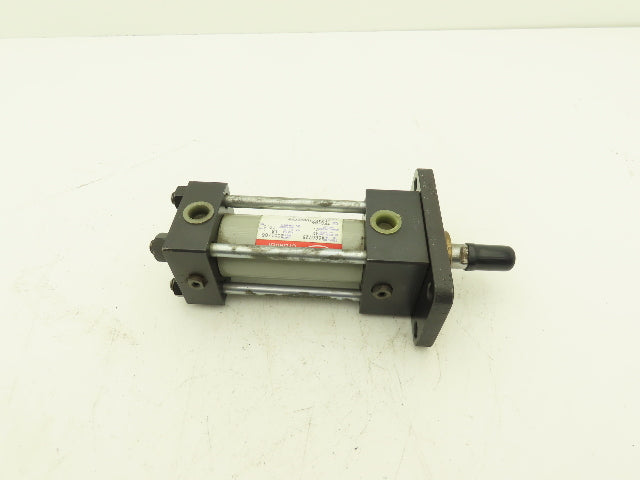 Toyo-Oki TFA-SA Hydraulic Cylinder 40mm Bore 35mm Stroke Flange Mount 1000psi