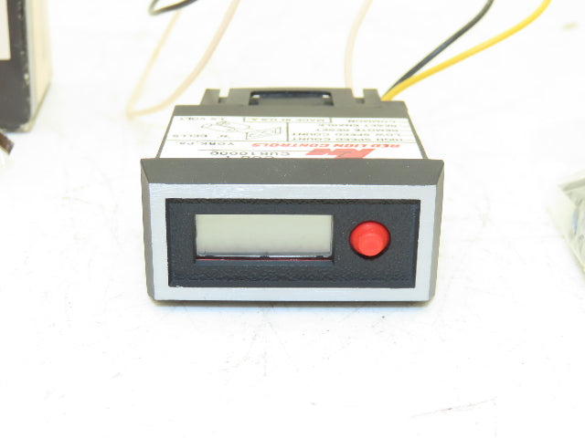 Red Lion CUB10000 Counter 6-Digit 3VDC Panel Mount 67.3x33mm IP66 50Hz/5kHz