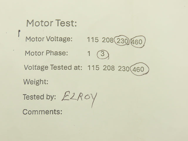 Sew Eurodrive DT80N6 AC Motor .75Hp 1100 RPM 230/460V 3PH TEFC Foot Mount