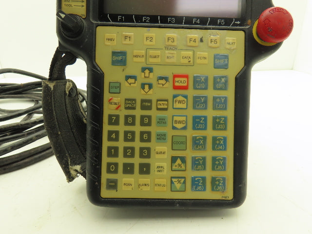 Fanuc A05B-2308-C300 Robot Teach Pendant Keypad Deadman With 30' Cable