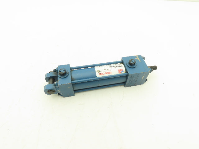 Bosch Rexroth MP1-PP Pneumatic Air Cylinder 1.5" Bore 3.5" Stroke Rear Clevis