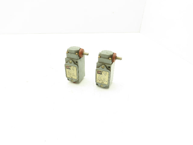 Cutler Hammer Eaton 10316H185C Limit Switch Rotary Shaft Spring Return Lot of 2