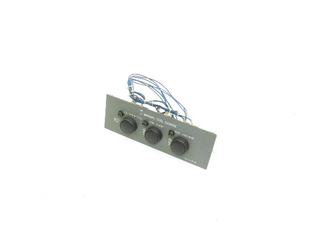 Okuma E5414-019-906 Manual Tool Change Button Control Panel Cycle Clamp Unclamp