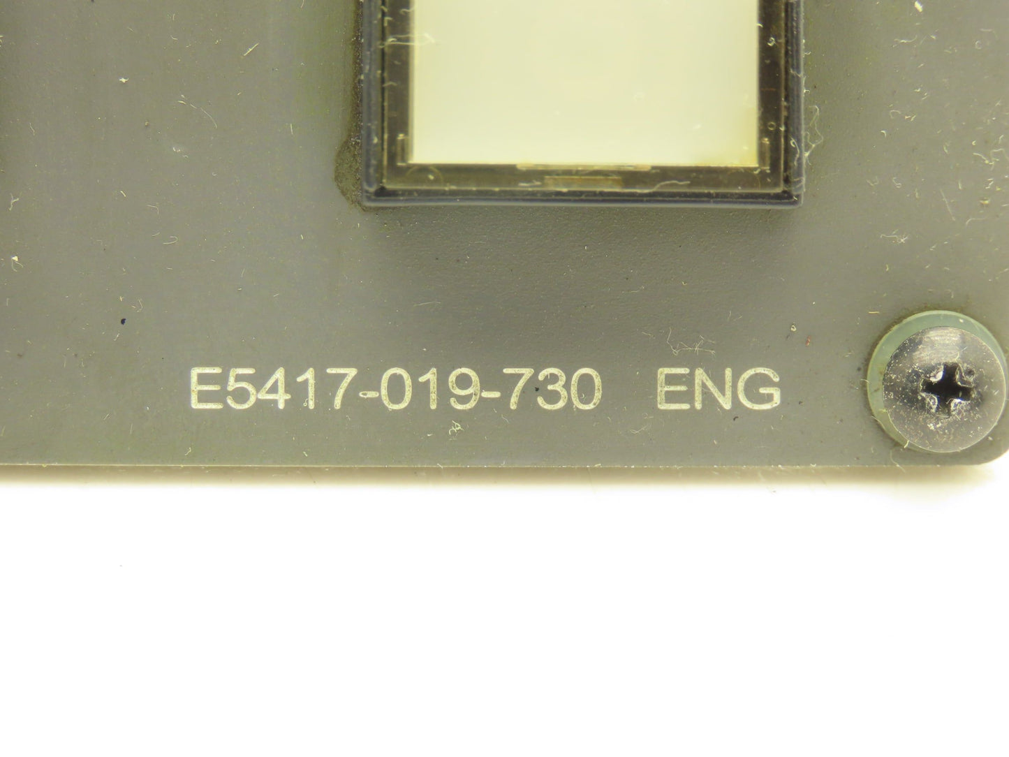 Okuma E5417-019-730 Interactive Gauging Button Control Panel Mode Block Auto
