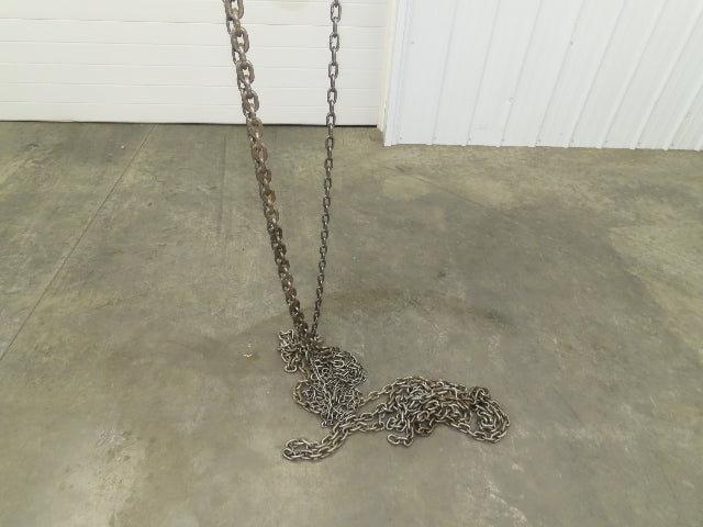 Yale LTP 3 Ton Manual Chain Fall Hoist Trolley 4-7" Beam 14' Lift Travel