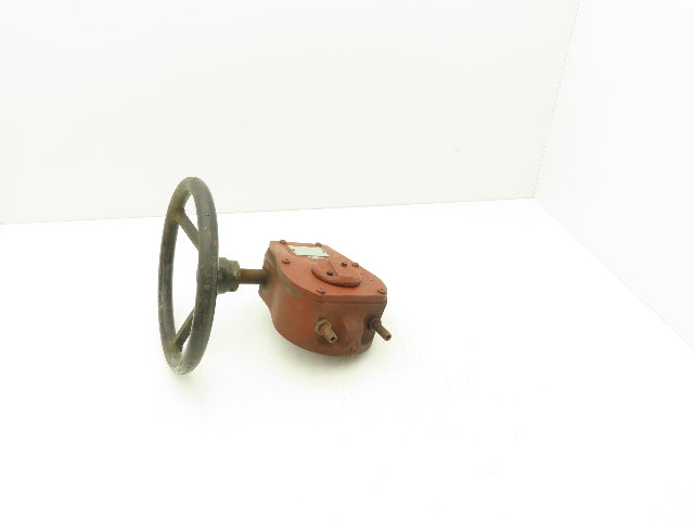 Durco MY40 Valve Actuator Manual Handwheel Gear Operator 22x27mm Bore