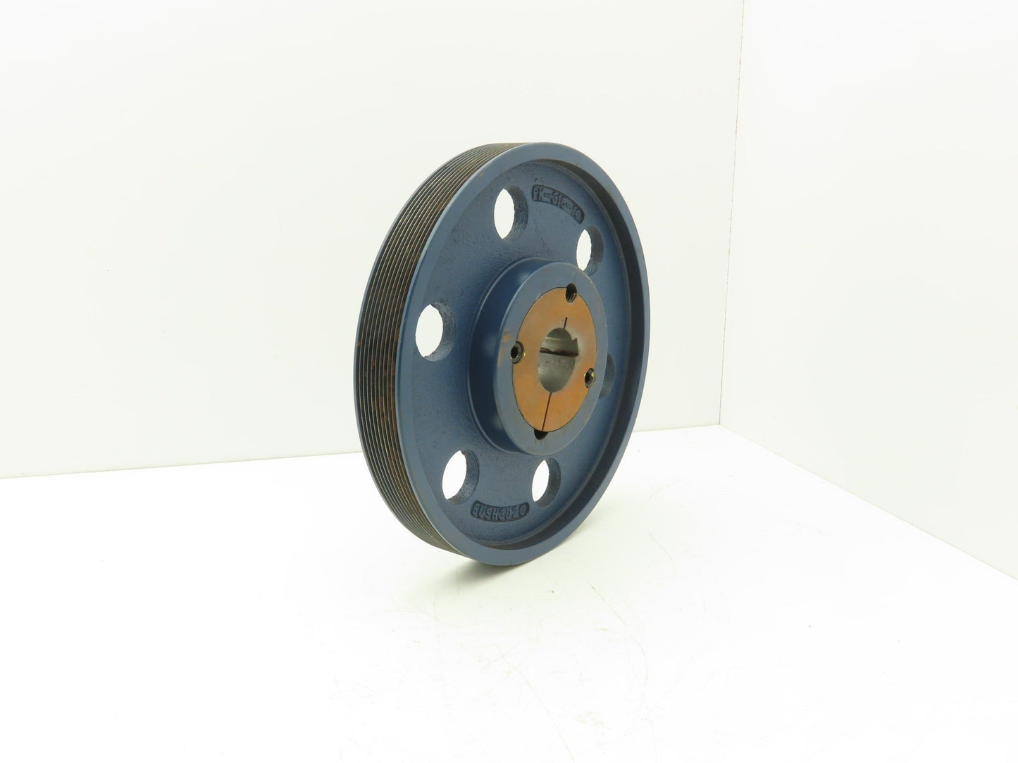 NBK PK-315-10 ISOMEC Polydrive Pulley 10-Groove V-Belt Cast Iron 48mm Bore 315mm