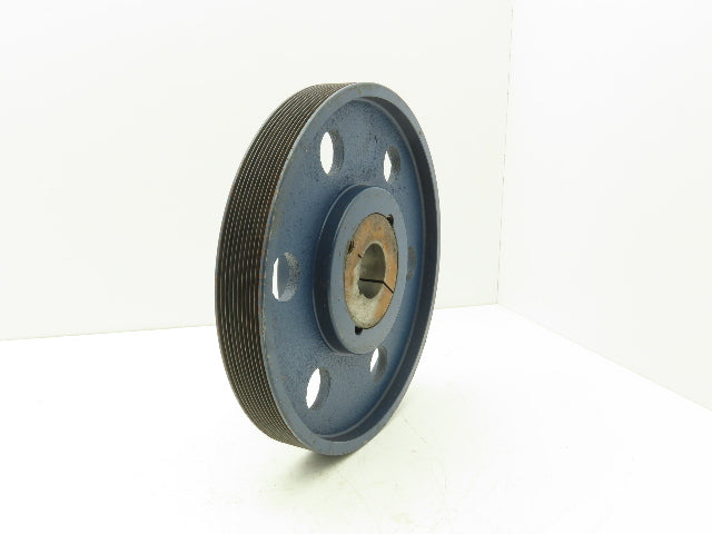 NBK PK-315-10 ISOMEC Polydrive Pulley 10-Groove V-Belt Cast Iron 48mm Bore 315mm