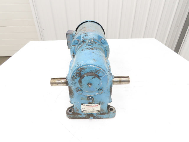 Baldor VM3157 Gearmotor 15:1 Morse Reducer 2Hp 115rpm Dual Output 230/460V 3PH