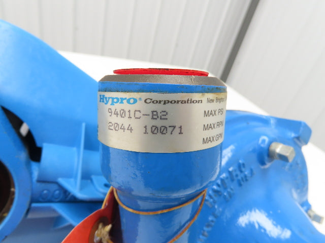 Hypro 9401C-B2 Belt Drive Centrifugal Pump 1.25"x 1"npt 75gpm 21-Spline Shaft