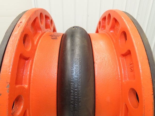 Mercer Rubber 450R Flexmore Expansion Joint 10" Dia x 8"H 16" Flange #150