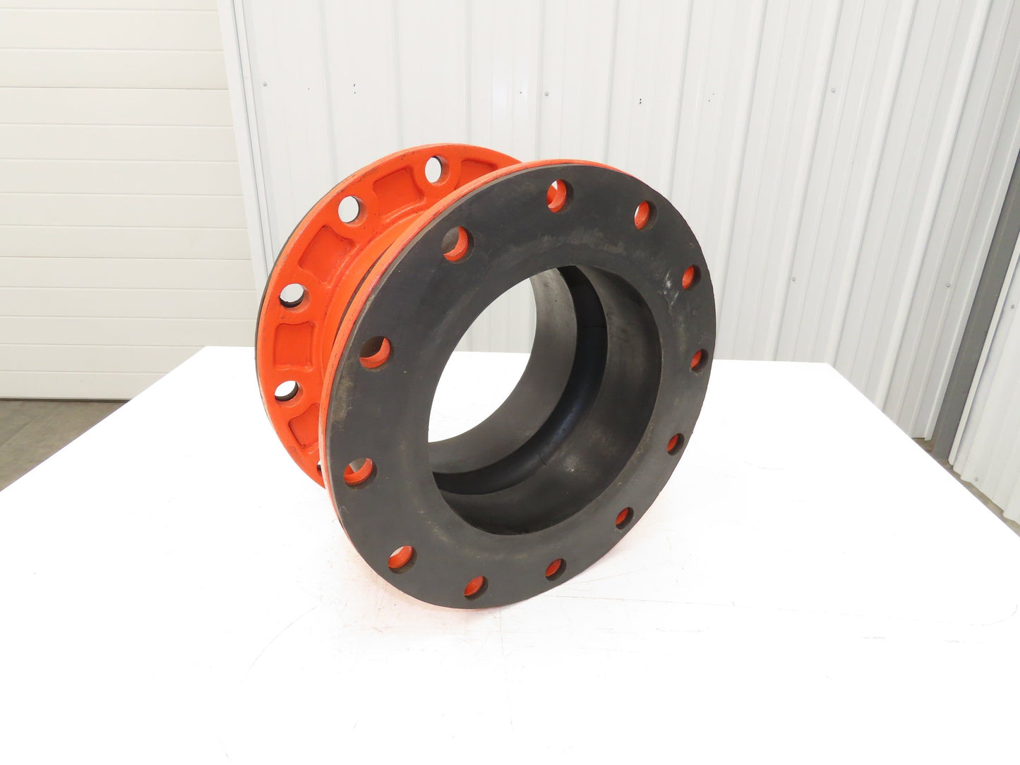 Mercer Rubber 450R Flexmore Expansion Joint 10" Dia x 8"H 16" Flange #150