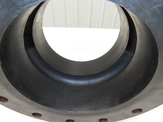 Mercer Rubber 450R Flexmore Expansion Joint 10" Dia x 8"H 16" Flange #150