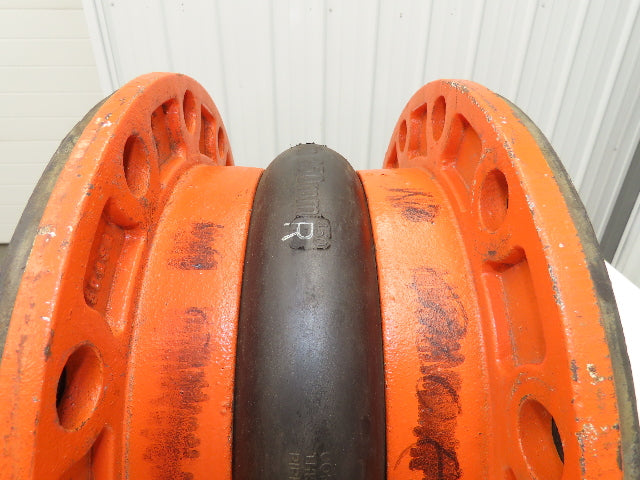 Mercer Rubber 450R Flexmore Expansion Joint 10" Dia x 8"H 16" Flange #150