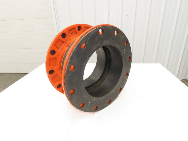 Mercer Rubber 450R Flexmore Expansion Joint 10" Dia x 8"H 16" Flange #150