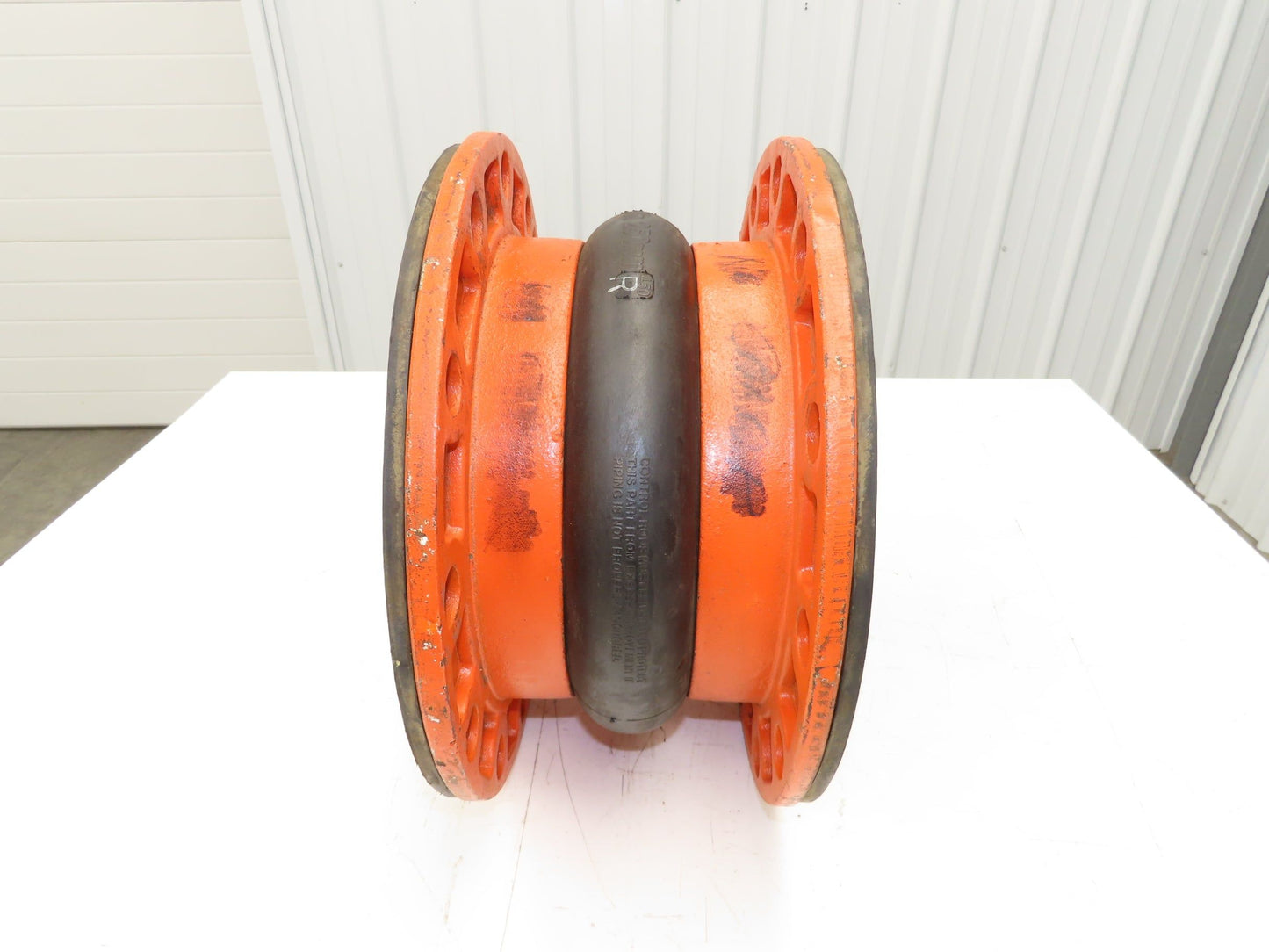 Mercer Rubber 450R Flexmore Expansion Joint 10" Dia x 8"H 16" Flange #150