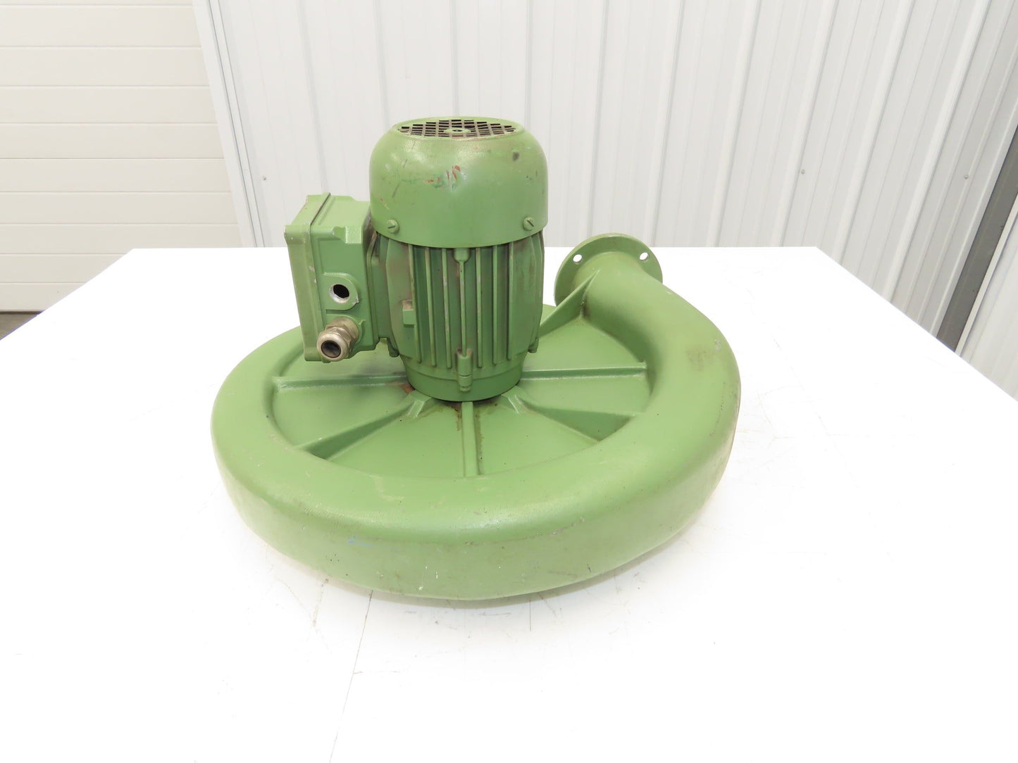 D4 Centrifugal Blower 406 CFM 3/4Hp 3410rpm 230/460V 3Ph 5-1/4" Outlet Flange