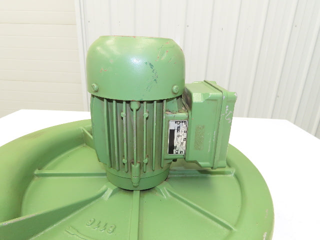 D4 Centrifugal Blower 406 CFM 3/4Hp 3410rpm 230/460V 3Ph 5-1/4" Outlet Flange