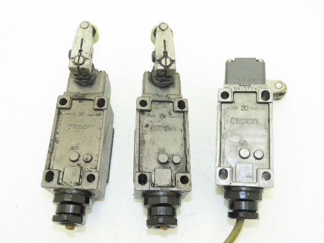 Omron D4B-2511N Roller Rocker Limit Switch IP67 400V 2A Lot of 3