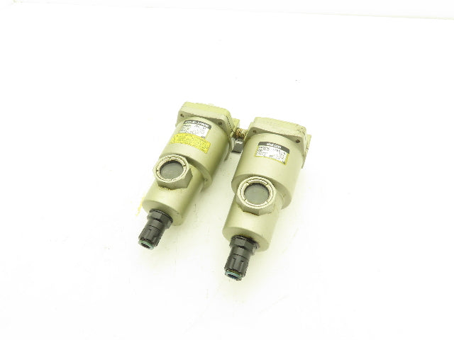 SMC AMG250-02BD-R Micro Mist Separator Drain Catch Assembly 1/4" NPT 145 psi