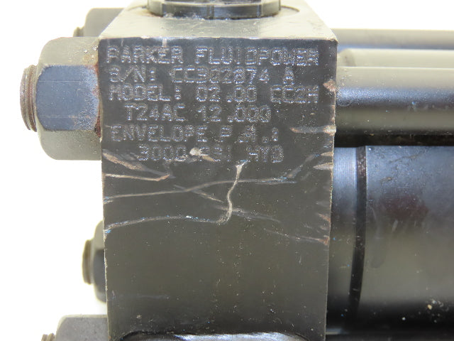 Parker CC2HT24AC Hydraulic Cylinder 2" Bore 12" Stroke 3000psi