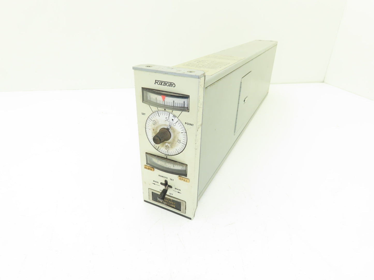 Foxboro H33-R52 62HM-4ES-OJ M/62H HMI Control Station 0 To 50 Dial