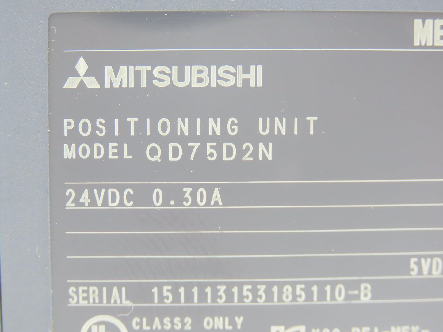 Mitsubishi QD75D2N Melsec-Q CPU Positioning Unit