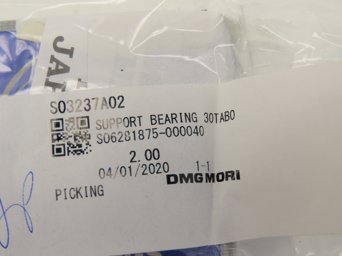 DMG Mori BS1150A01 X-Axis Ball Screw & Nut Assy 28mm Dia 3/8" Pitch 780mm OAL