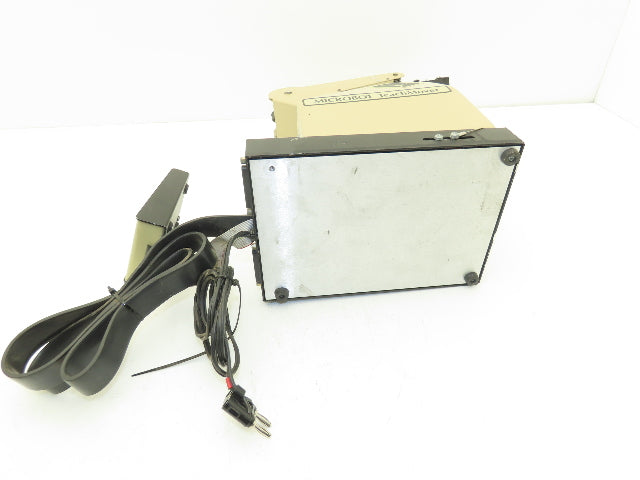 Microbot TCM Teachmover Robot With Teach Pendant Remote 12VDC