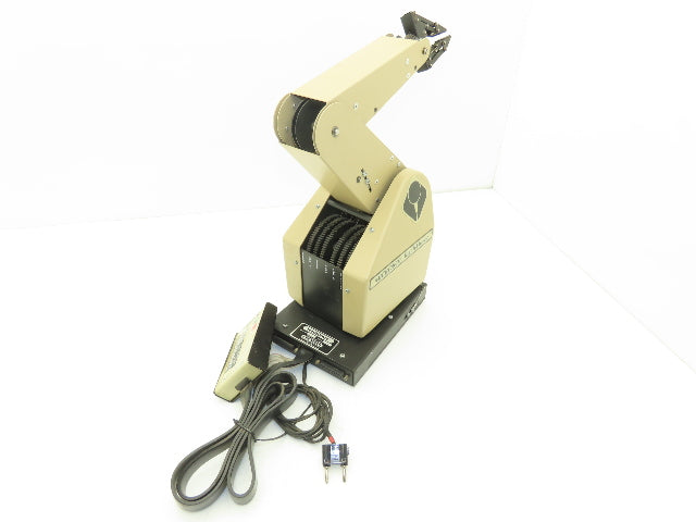 Microbot TCM Teachmover Robot With Teach Pendant Remote 12VDC