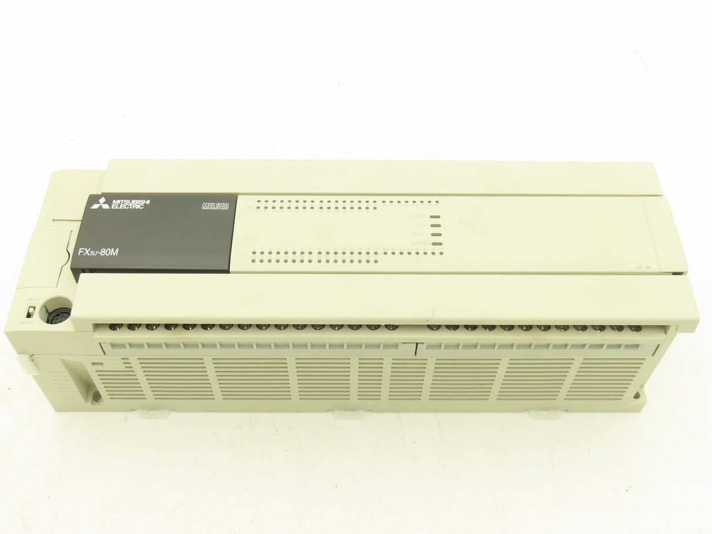 Mitsubishi Electric Melsec FX3U-80MR/ES Programmable Controller PLC Input Output