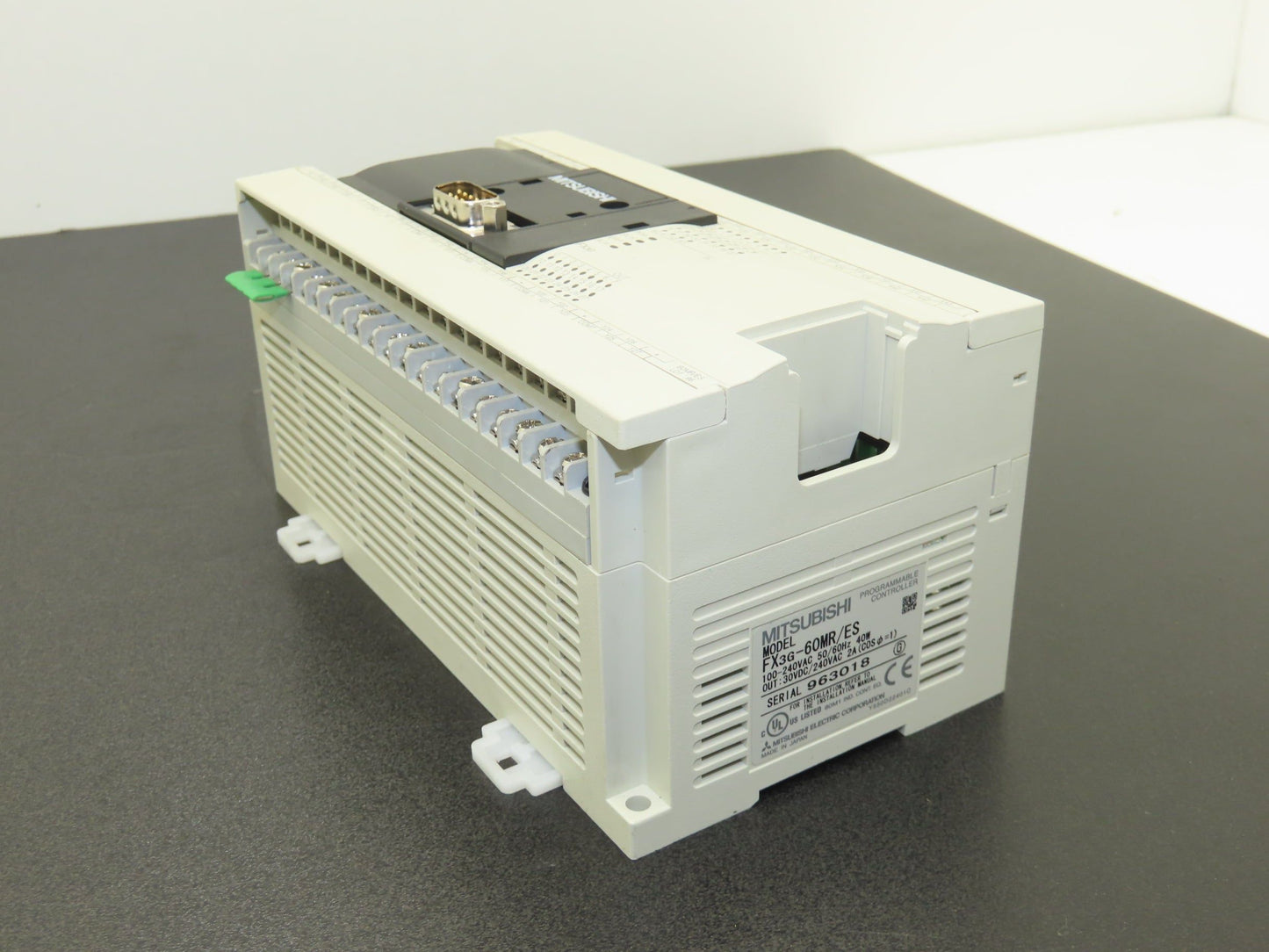 Mitsubishi Electric FX3G-60MR/ES Melsec Programmable Controller PLC Input Output