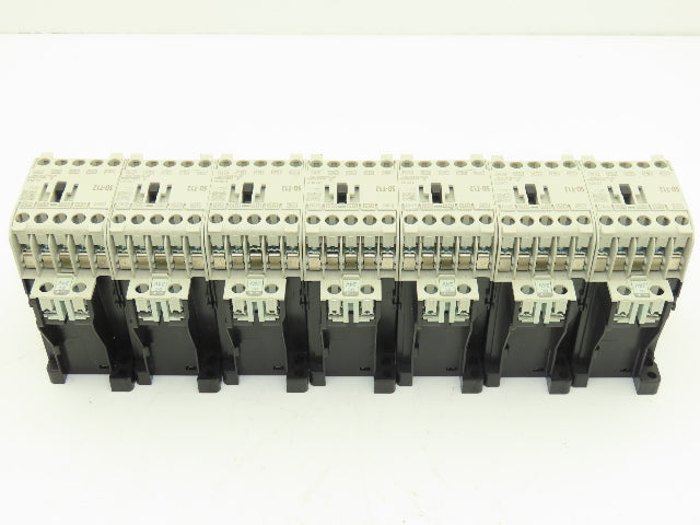 Mitsubishi Electric SD-T12 Motor Starter 7.5Hp 600V 3Ph 20A 14-12 AWG Lot of 7