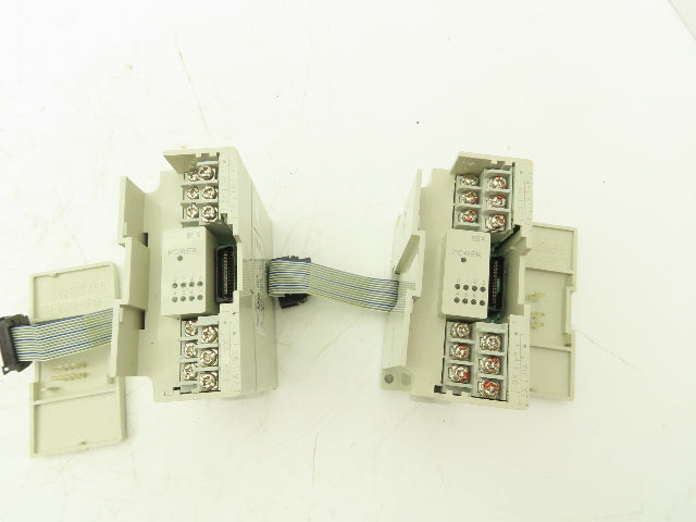 Mitsubishi Electric FX2N-8EX Melsec PLC 8 Point Input Module Expansion Lot of 2